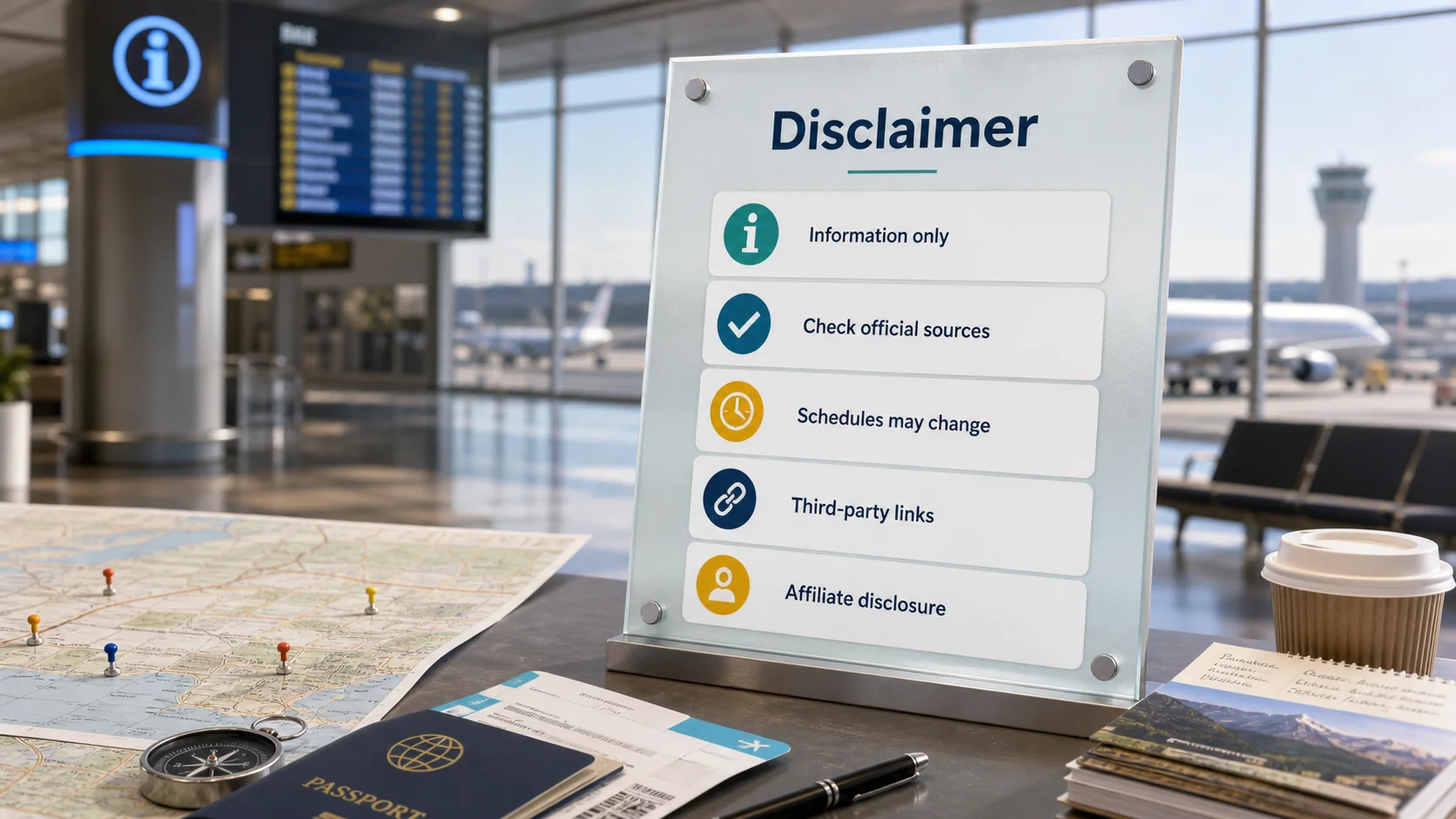TripBuffer disclaimer