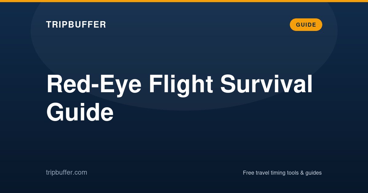 Red-Eye Flight Survival Guide — TripBuffer