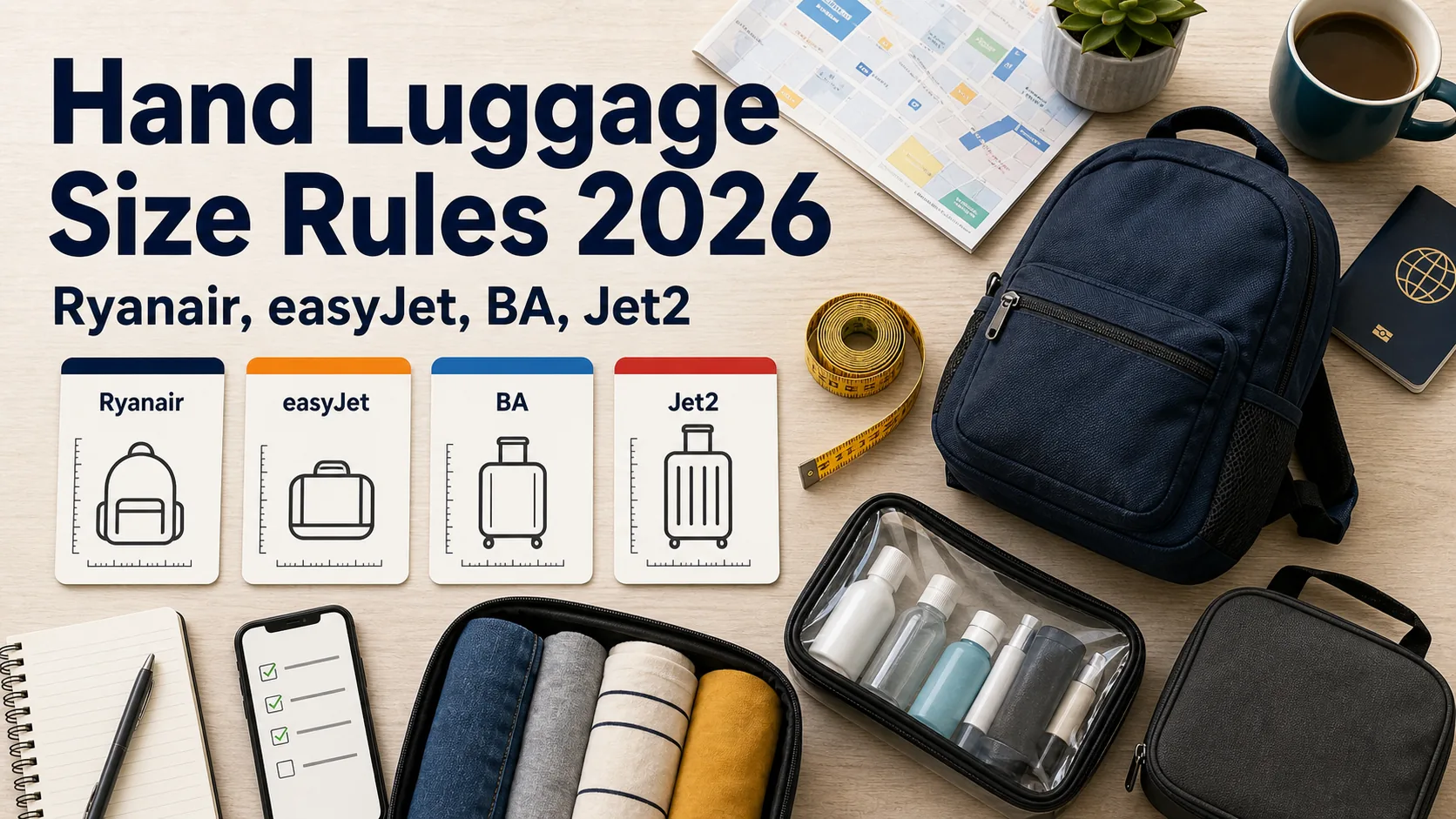 Ryanair Cabin Bag Size 2026: Free Bag, Priority & Fees Explained